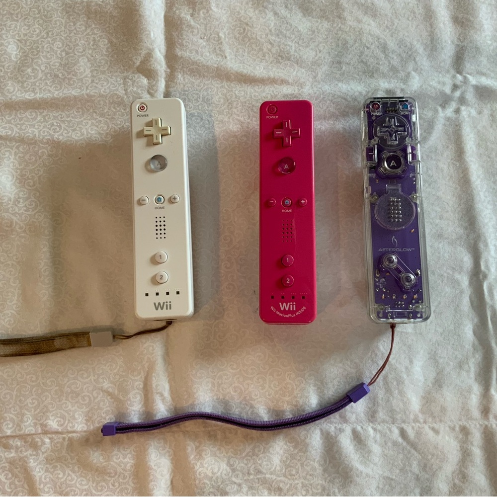 Lot Of 3 Nintendo Wii Controller OEM